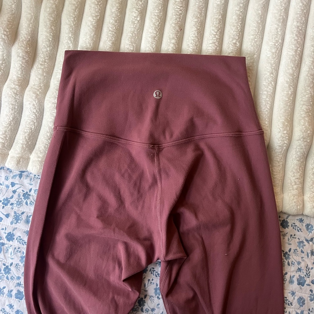 Pink align leggings